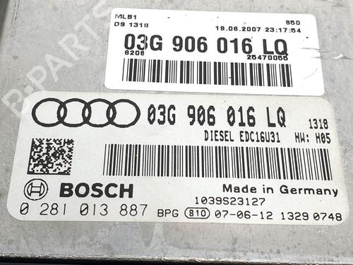 Engine control unit (ECU) AUDI A4 B7 Avant (8ED) 2.0 TDI 16V | BP24846634M57 - Image 4