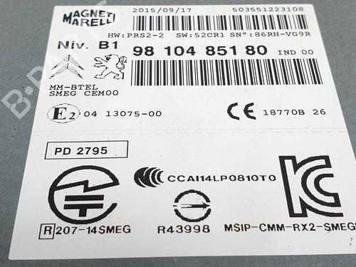 Radio CITROËN C4 Grand Picasso II (DA_, DE_) 1.2 THP 130 | BP29989836E6