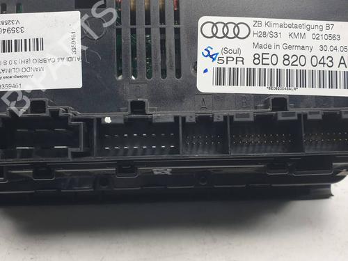 Climate control AUDI A4 B6 Convertible (8H7) 3.0 | BP34513657I5 - Image 3