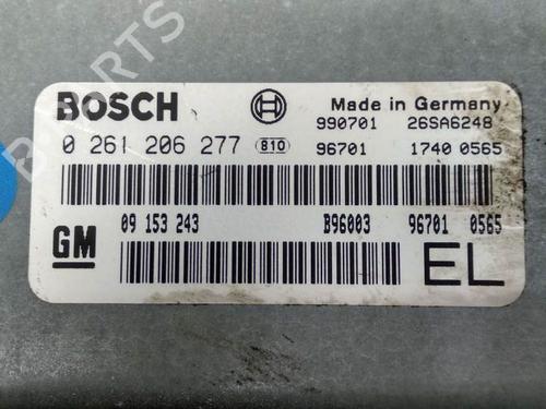 Engine control unit (ECU) OPEL VECTRA B (J96) 2.5 i V6 (F19) | BP8045569M57 