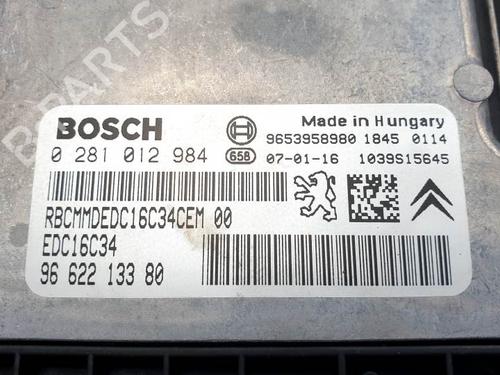 Engine control unit (ECU) PEUGEOT 407 (6D_) 1.6 HDi 110 (6D9HZC, 6D9HYC) | BP29149490M57