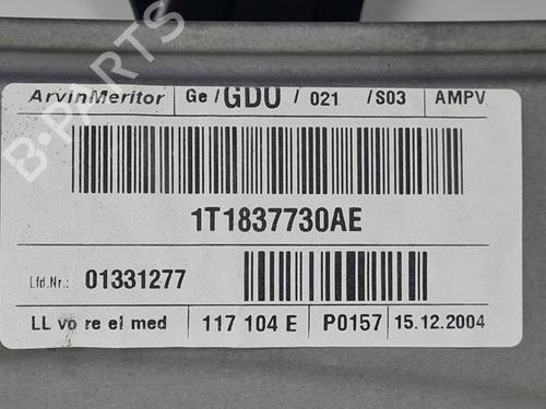 Front right window mechanism VW TOURAN (1T1, 1T2) 1.9 TDI | BP30142424C23