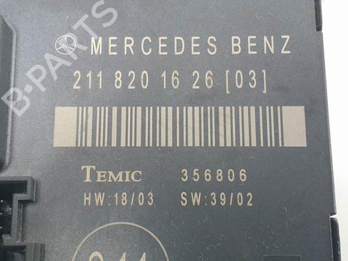 Comfort control module MERCEDES-BENZ E-CLASS (W211)  | BP11571257M56 