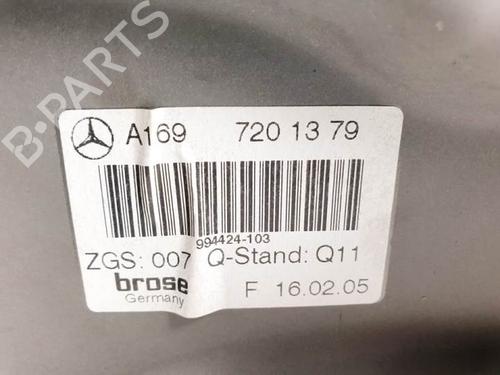 Front left window mechanism MERCEDES-BENZ A-CLASS (W169) A 200 CDI (169.008, 169.308) | BP12376657C22 