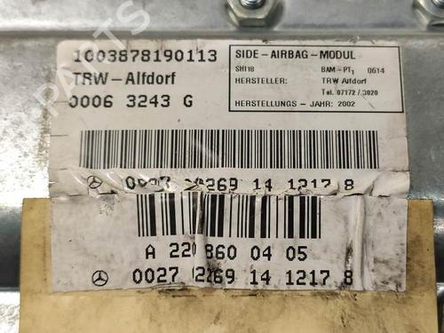 Electronic module MERCEDES-BENZ S-CLASS (W220) S 320 CDI (220.025, 220.125) | BP9190640M83 