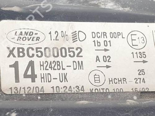 Left headlight LAND ROVER DISCOVERY III (L319) 2.7 TD 4x4 | BP18134125C28 