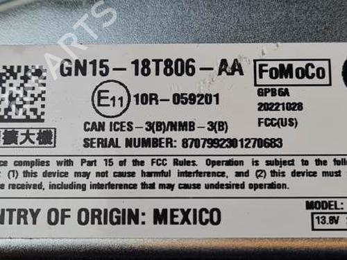 Electronic module FORD ECOSPORT 1.0 EcoBoost | BP26537145M83 