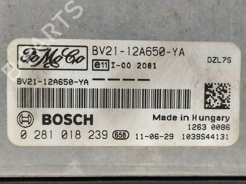 Engine control unit (ECU) FORD FIESTA VI (CB1, CCN) 1.4 TDCi | BP10686565M57 