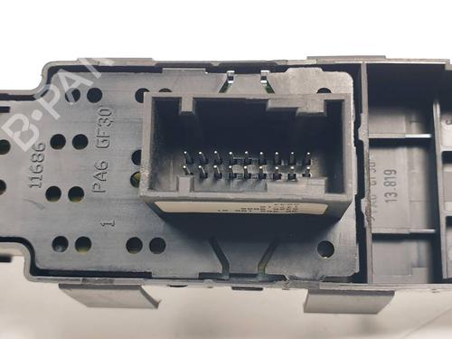 Left front window switch PEUGEOT 206 CC (2D) 1.6 16V (2DNFUF, 2DNFUR) | BP29554304I27 
