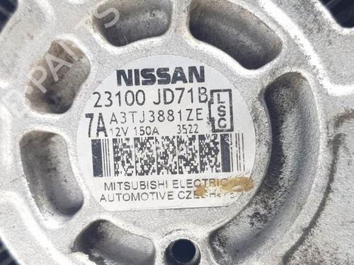 Alternator NISSAN QASHQAI / QASHQAI +2 I (J10, NJ10, JJ10E) 2.0 dCi | BP18956152M7 