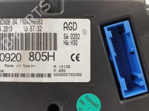 Instrument cluster SEAT IBIZA IV (6J5, 6P1) 1.6 TDI | BP21185176C47 