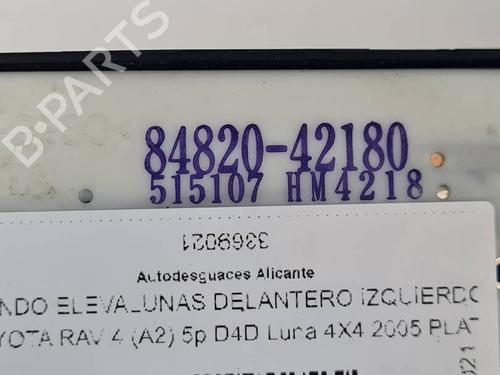 Left front window switch TOYOTA RAV 4 II (_A2_) 2.0 D 4WD (CLA20_, CLA21_, CLA20R, CLA21R) | BP34513883I27 - Image 3