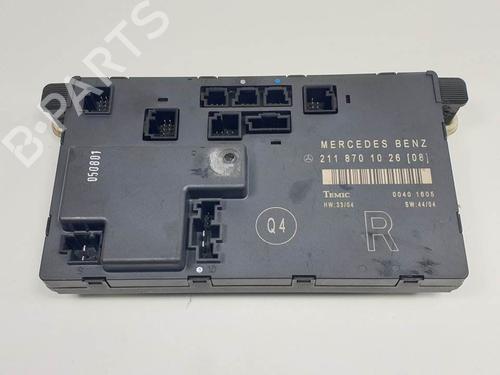 Used Comfort control module Comfort control module MERCEDES-BENZ E-CLASS (W211) E 200 Kompressor (211.042) (163 hp) 11571258 11571258