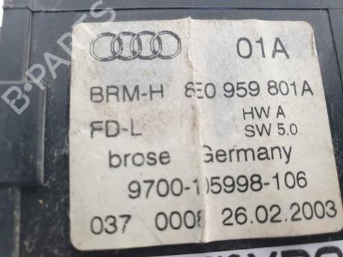 Left rear window motor AUDI A4 B6 (8E2) 2.5 TDI quattro | BP12384393E23 
