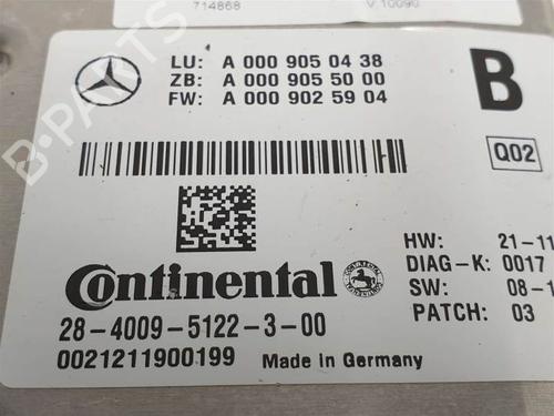 Elektronisk modul MERCEDES-BENZ S-CLASS (W221, V221) S 350 BlueTec (221.026, 221.126) | BP11349447M83 