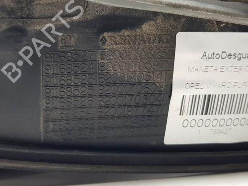 Front right exterior door handle OPEL VIVARO A Bus (X83) 2.0 CDTI (F7, J7, A07) | BP11686213C129 