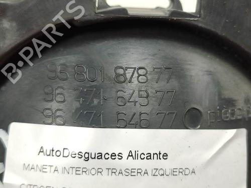 Rear left interior door handle CITROËN C3 I (FC_, FN_) 1.1 i | BP9045473I15 