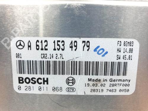 Engine control unit (ECU) MERCEDES-BENZ C-CLASS (W203) C 270 CDI (203.016) | BP29172674M57 - Image 4