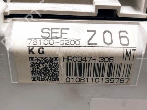 Instrument cluster HONDA ACCORD VII Tourer (CM, CN) 2.2 i-CTDi (CN2) | BP16425822C47 