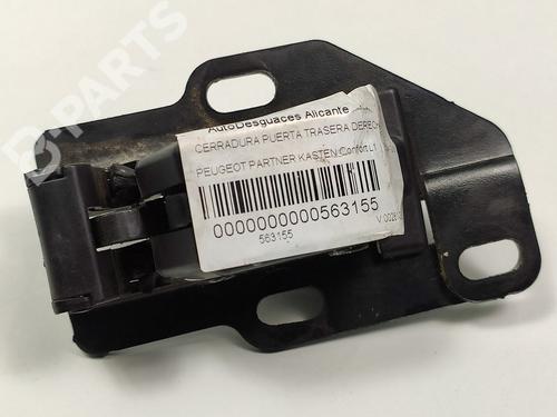 Used Rear right lock Rear right lock PEUGEOT PARTNER Box Body/MPV 1.6 HDi / BlueHDi 75 (75 hp) 9621108 9621108