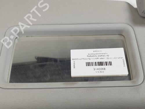 Right sun visor SKODA CITIGO (NF1) 1.0 | BP30586115I2 - Image 3
