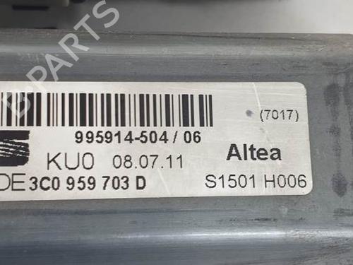 Rear left window mechanism SEAT ALTEA XL (5P5, 5P8) 1.6 TDI | BP24340024C24 