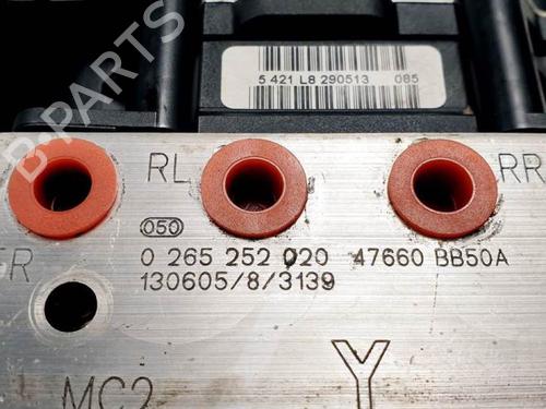 ABS pump NISSAN QASHQAI I (J10, NJ10) 1.6 dCi | BP25403450M43