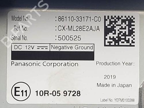 Display monitor LEXUS ES (_Z10_, _A10_, _H10_) 300h (AXZH10, AXZH11) | BP25257977C48 