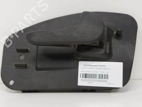 Used Rear right interior door handle Rear right interior door handle OPEL CORSA C (X01) 1.2 (F08, F68) (75 hp) 7775887 7775887