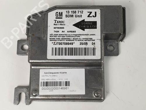 Used ECU airbags OPEL MERIVA A MPV (X03) 1.4 16V Twinport (E75) (90 hp) 6844491