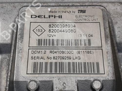 Engine control unit (ECU) RENAULT MODUS / GRAND MODUS (F/JP0_) 1.5 dCi (FP0D, JP0D) | BP25286196M57 - Image 2