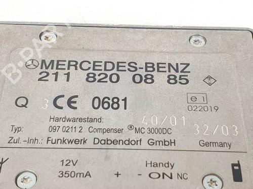 Electronic module MERCEDES-BENZ E-CLASS (W211) E 320 (211.065) | BP15279663M83 