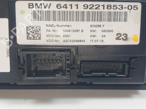Climate control BMW 3 Touring (E91) 318 d | BP28065518I5 