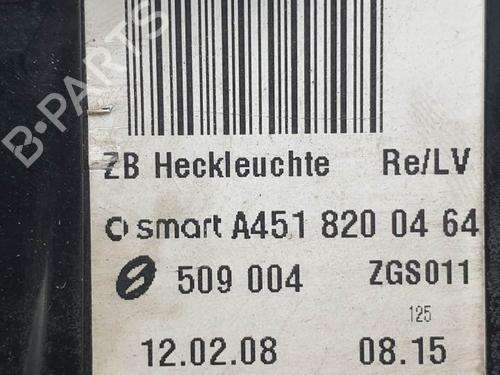 Right taillight SMART FORTWO Cabrio (451) 1.0 (451.431, 451.480) | BP25140746C35 