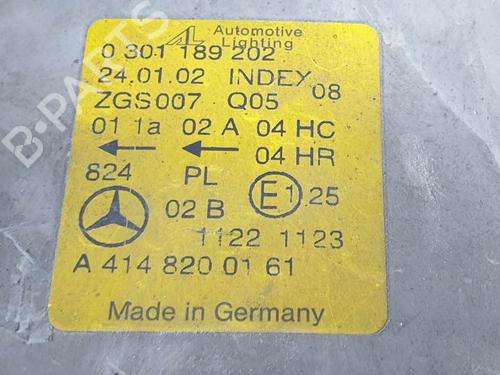 Right headlight MERCEDES-BENZ VANEO (414) 1.7 CDI (414.700) | BP22686528C29 