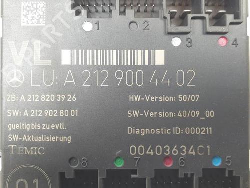 Electronic module MERCEDES-BENZ C-CLASS T-Model (S204) C 200 CDI (204.207) | BP28061058M83 