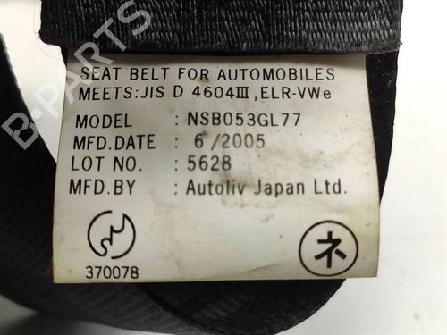 Rear left seatbelt HONDA FR-V (BE) 2.2 i CTDi (BE5) | BP9705112I29 
