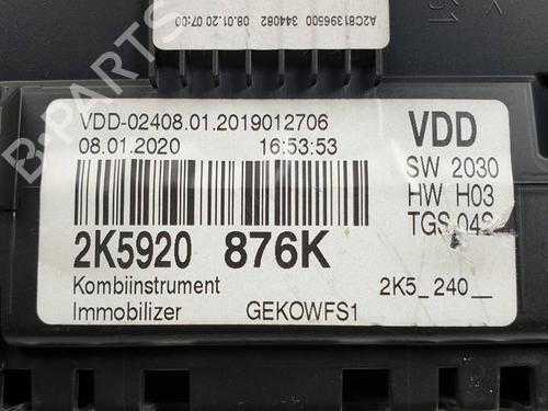 Instrument cluster VW CADDY V Box Body/MPV (SBA, SBH) 2.0 TDi | BP29538674C47 