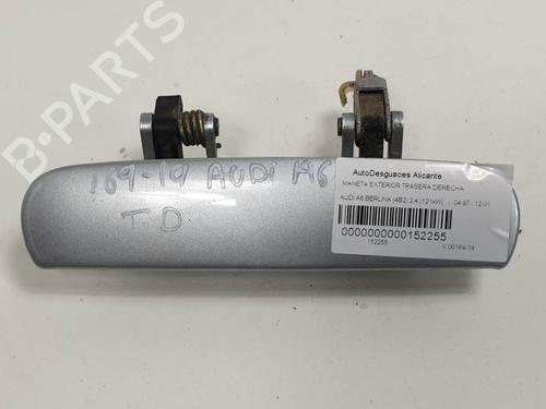Højre bagtil udvendigt håndtag AUDI A6 C5 (4B2) 2.4 (165 hp) 6845228
