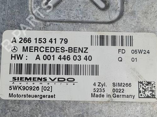 Engine control unit (ECU) MERCEDES-BENZ A-CLASS (W169) A 150 (169.031, 169.331) | BP37668954M57 - Image 4