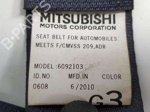 Rear left seatbelt MITSUBISHI OUTLANDER II (CW_W) 2.2 DI-D 4WD | BP6891768I29 