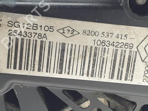 Alternator RENAULT KANGOO (KC0/1_) 1.5 dCi (KC07) | BP24930555M7 - Image 3