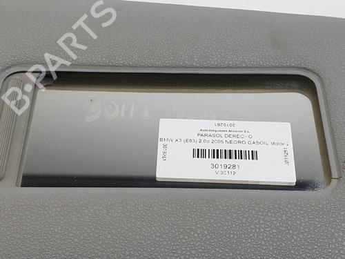 Right sun visor BMW X3 (E83) 2.0 d | BP24350499I2 - Image 3