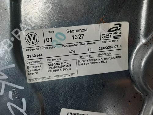 Rear left window mechanism VW POLO (9N_, 9A_) 1.9 SDI | BP6848725C24 