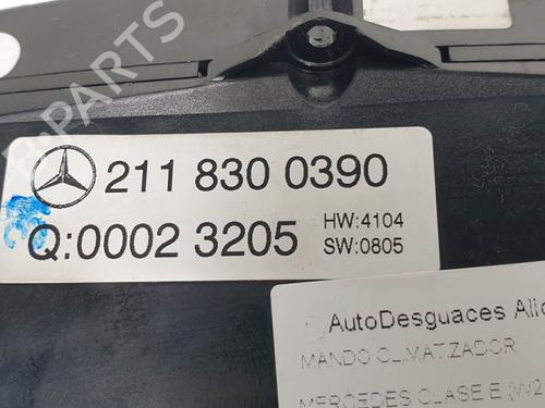 Climate control MERCEDES-BENZ E-CLASS (W211)  | BP11571004I5 