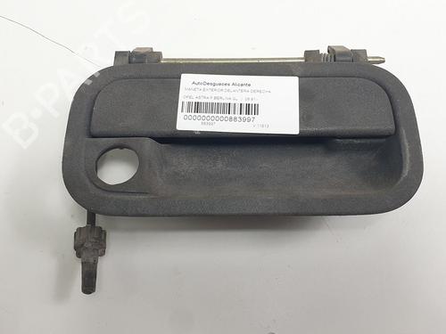 Used Front right exterior door handle OPEL ASTRA F Saloon (T92) 1.4 (F19, M19) (82 hp) 13020388