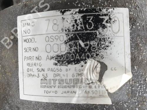 AC compressor MITSUBISHI ASX (GA_W_) 1.8 DI-D (GA6W) | BP28208596M34 