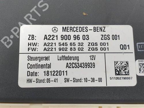 Electronic module MERCEDES-BENZ S-CLASS (W221, V221) S 350 BlueTec (221.026, 221.126) | BP11349438M83 