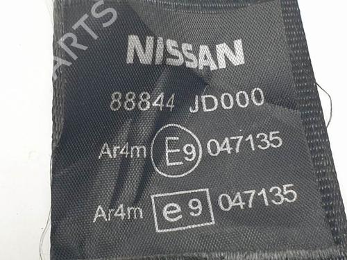 Rear left seatbelt NISSAN QASHQAI / QASHQAI +2 I (J10, NJ10, JJ10E) 1.5 dCi | BP11752301I29 