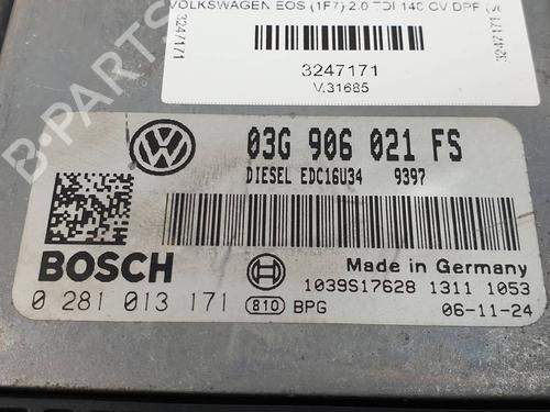 Engine control unit (ECU) VW EOS (1F7, 1F8) 2.0 TDI 16V | BP30142518M57